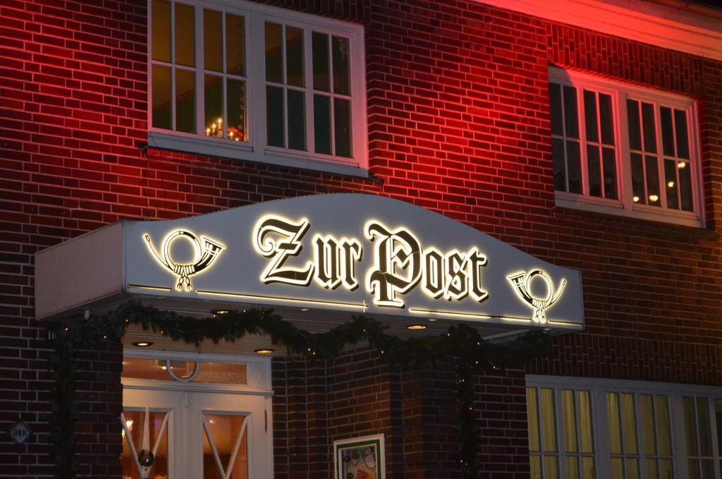 Hotel Zur Post Neubruchhausen Exteriör bild