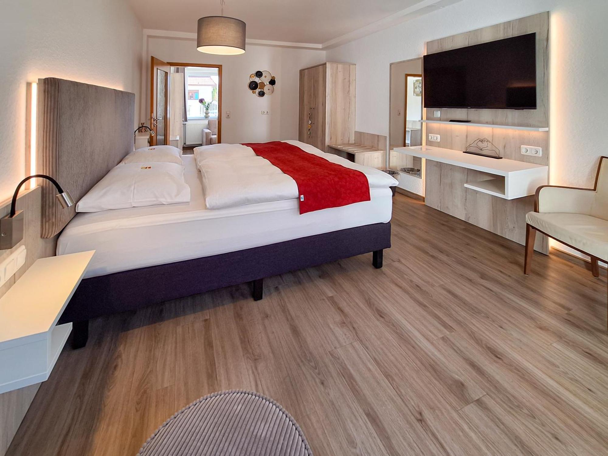 Hotel Zur Post Neubruchhausen Exteriör bild