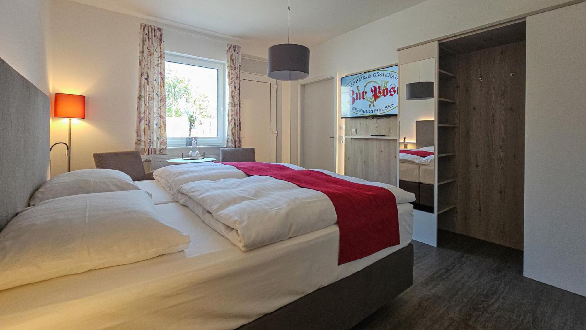 Hotel Zur Post Neubruchhausen Exteriör bild