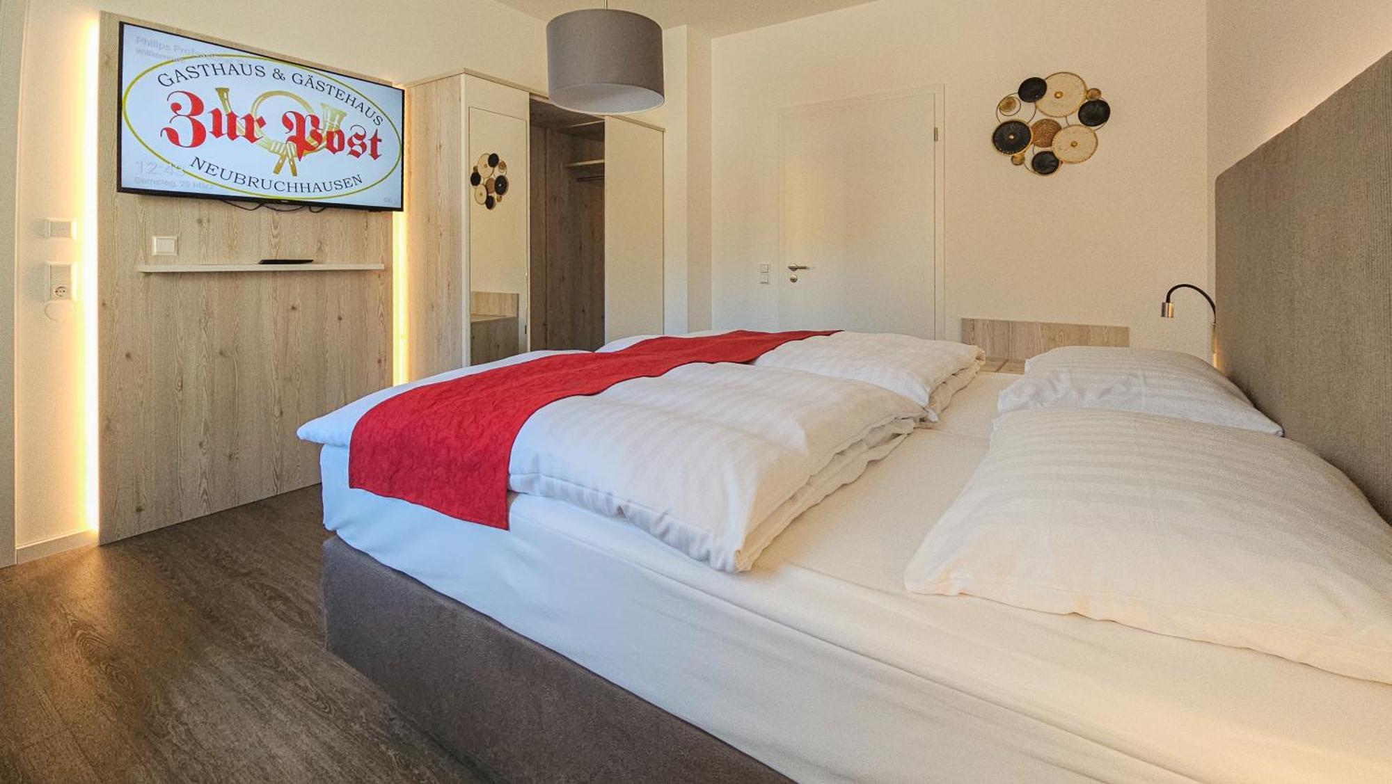 Hotel Zur Post Neubruchhausen Exteriör bild