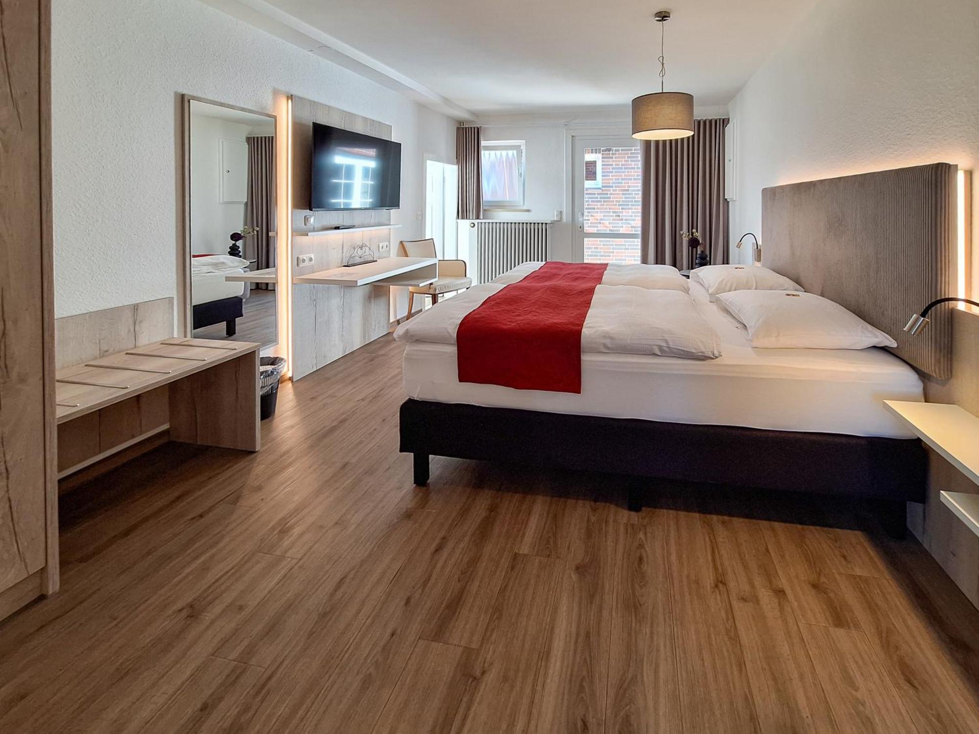 Hotel Zur Post Neubruchhausen Exteriör bild